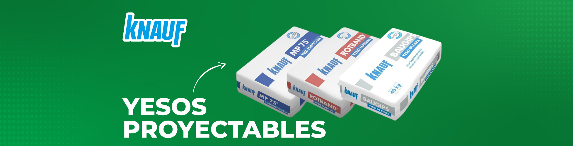 Yesos proyectables Knauf